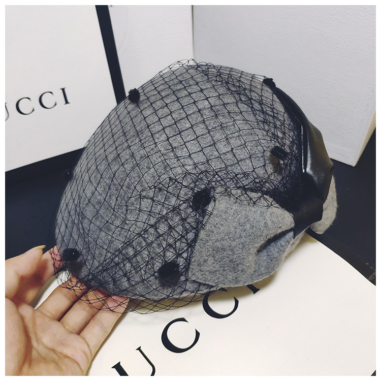 Palarie de dama model nou cu panglica in diferite culori