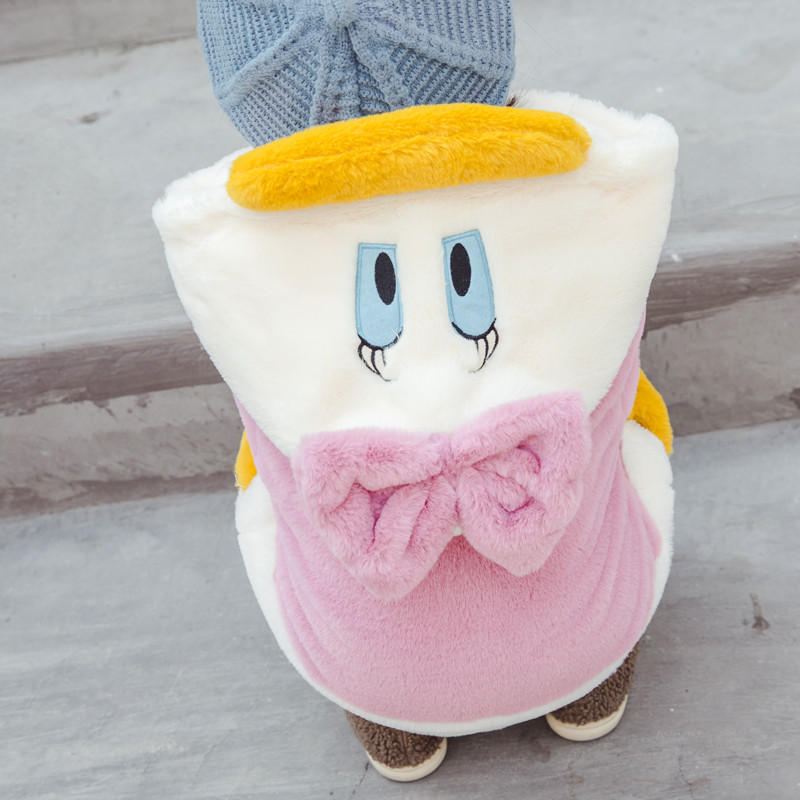 Geaca moderna pentru copii in albastru si roz cu element 3D