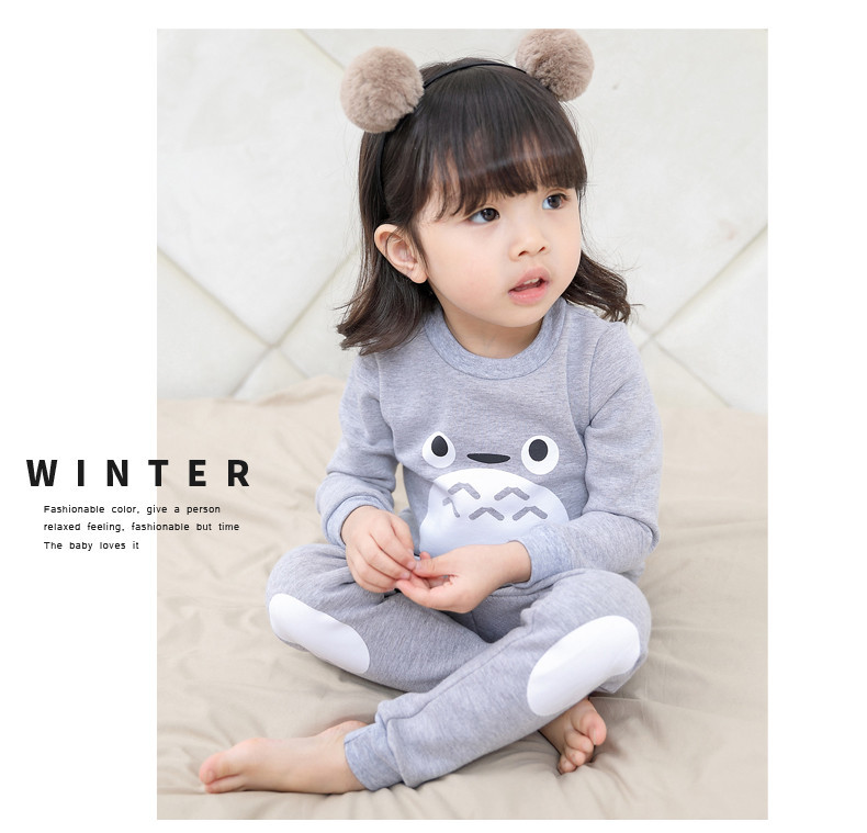 Gyermek pizsama két színben rátéttel lányoknak és fiúknak