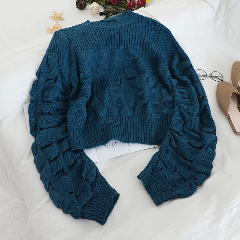 Pulover de dama model nou cu decolteu oval in diferite culori