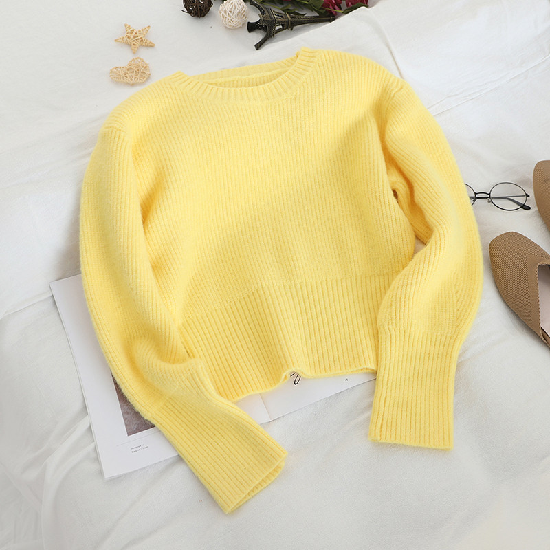 Pulover de dama model uni in diferite culori