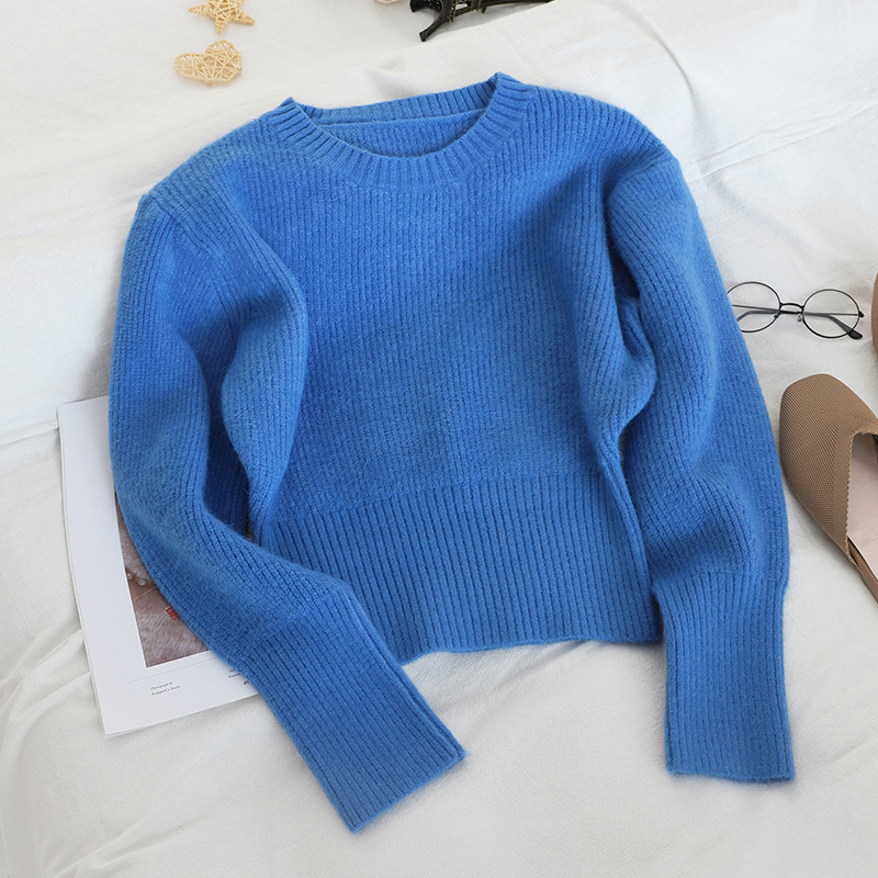 Pulover de dama model uni in diferite culori