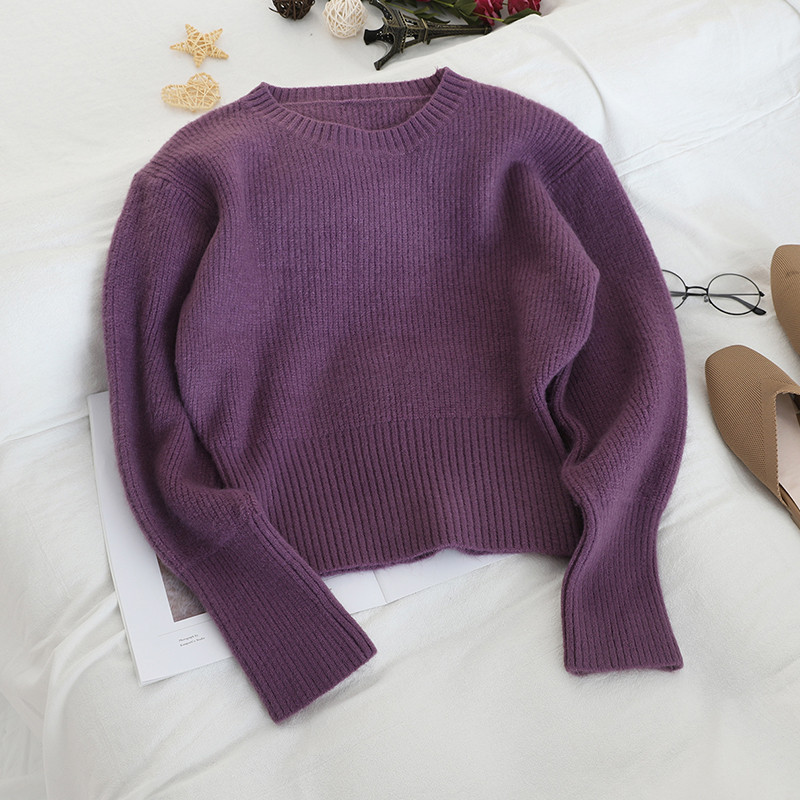 Pulover de dama model uni in diferite culori