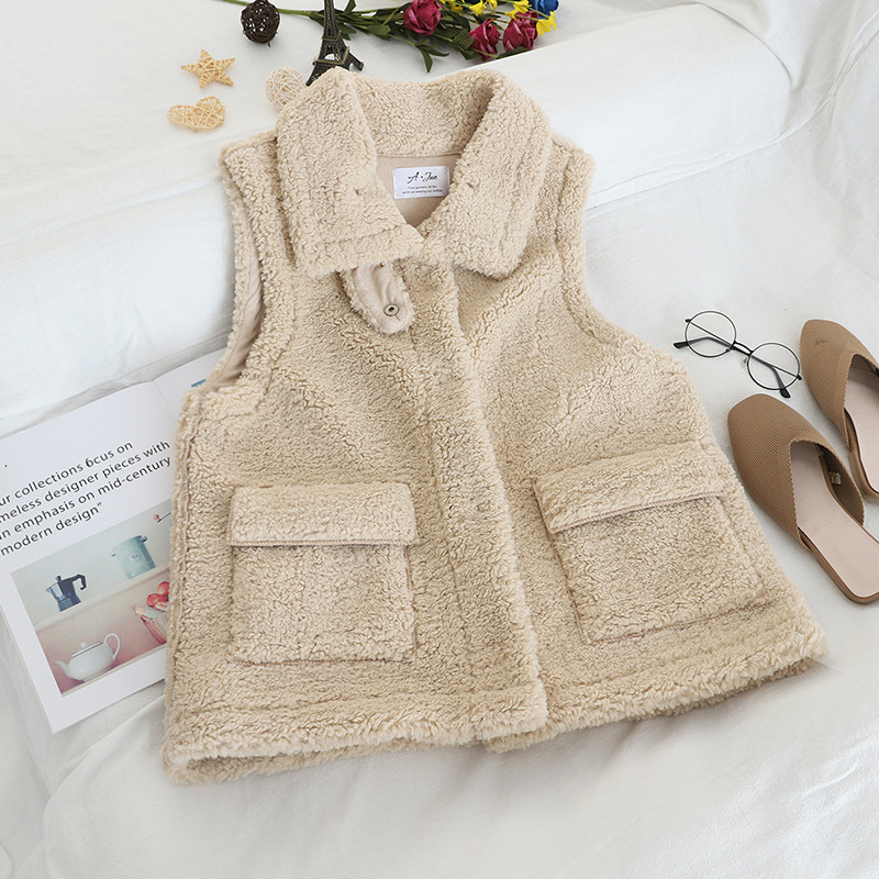 Μοντέρνο γυναικείο γιλέκο με τσέπες σε διάφορα χρώματα