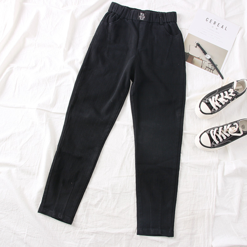 Alkalmi női nadrág új modellje zöld és fekete színben