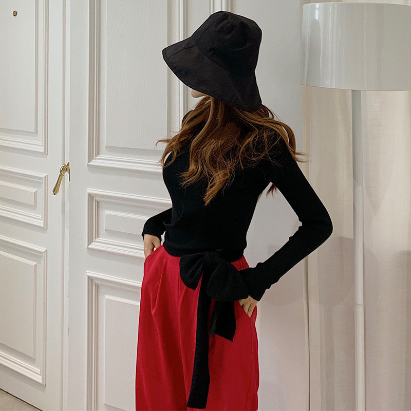 Bluza de dama moderna in mai multe culori cu decolteu oval