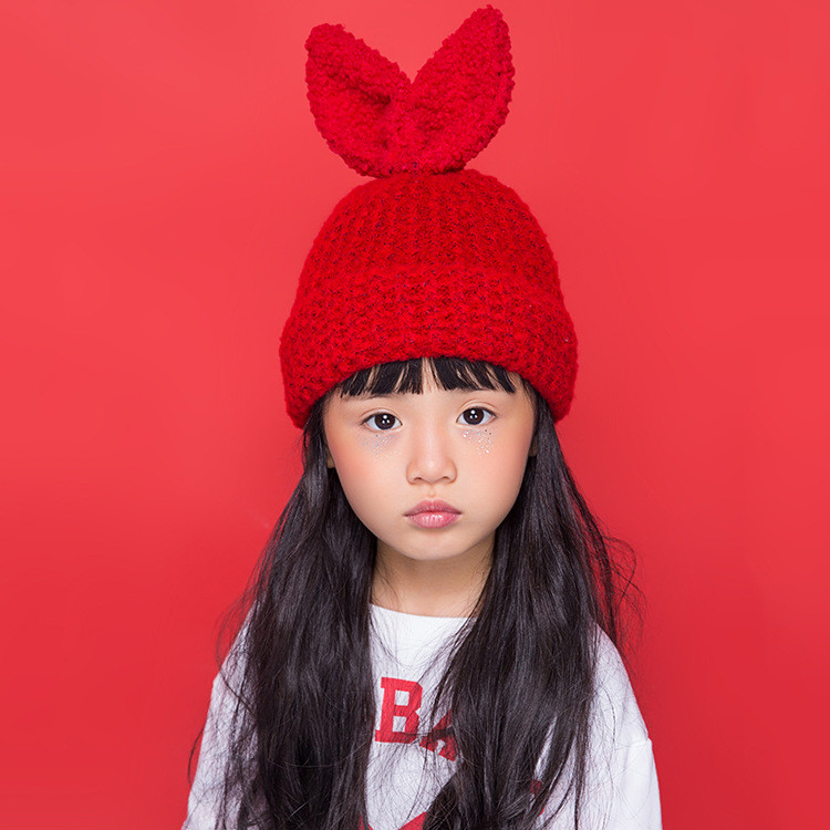 Meleg gyerek sapka lányoknak különböző színekben