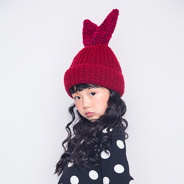 Meleg gyerek sapka lányoknak különböző színekben