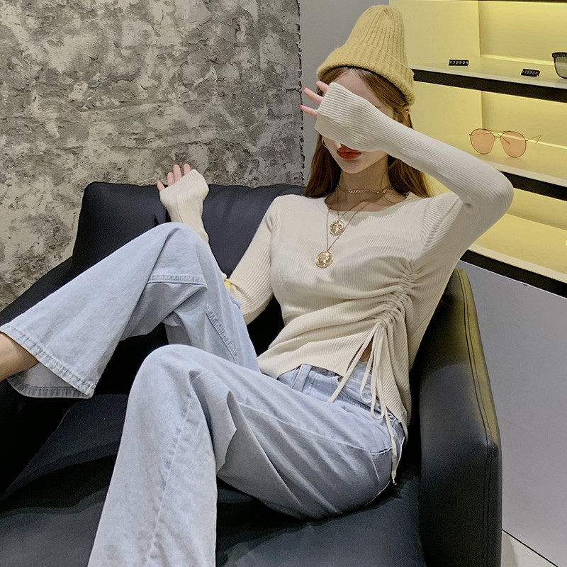 Modern női blúz több színben, nyakkendővel