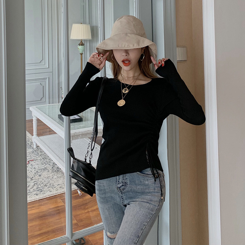 Modern női blúz több színben, nyakkendővel