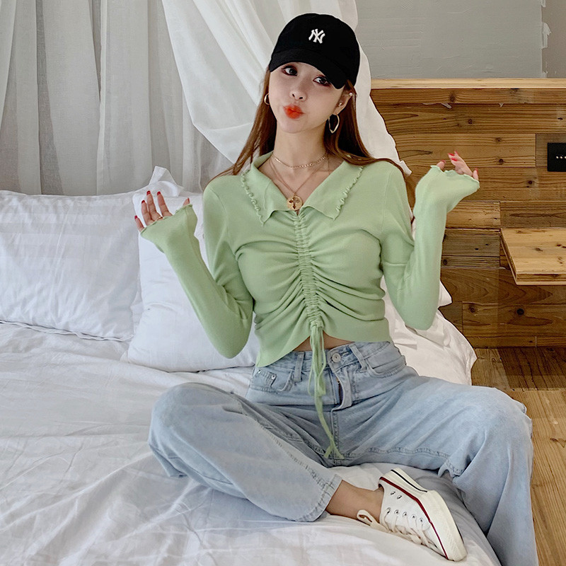 Női alkalmi blúz három színben nyakkendővel