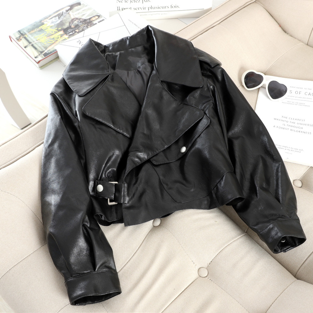 Női bőrkabát négy színben