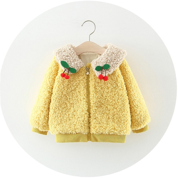 Modern gyerek pulóver lányoknak sárga, zöld és narancssárga cipzárral