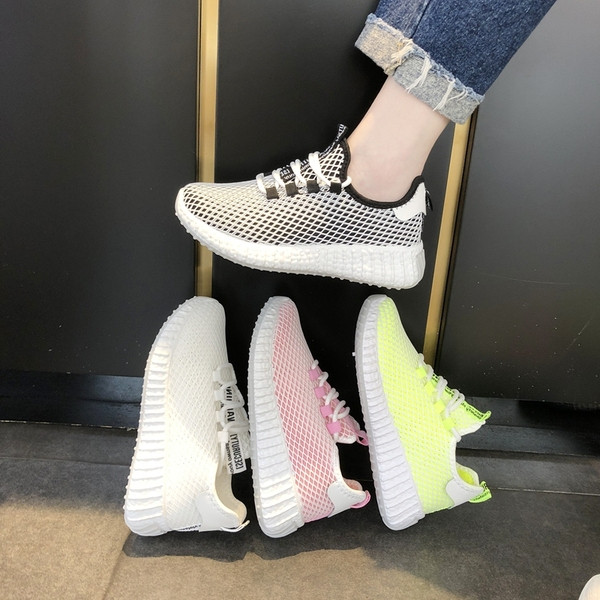 Tenisi dama sport-casual cu talpa inalta in mai multe culori