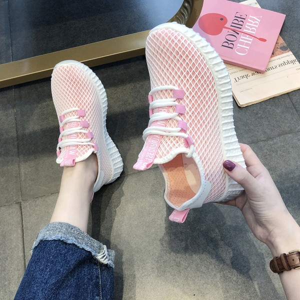 Tenisi dama sport-casual cu talpa inalta in mai multe culori