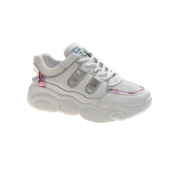 Női topikus tornacipő durva talppal, két színben