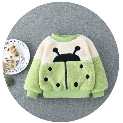 Napi gyerek pulóver lányoknak O-nyakkal, többféle színben