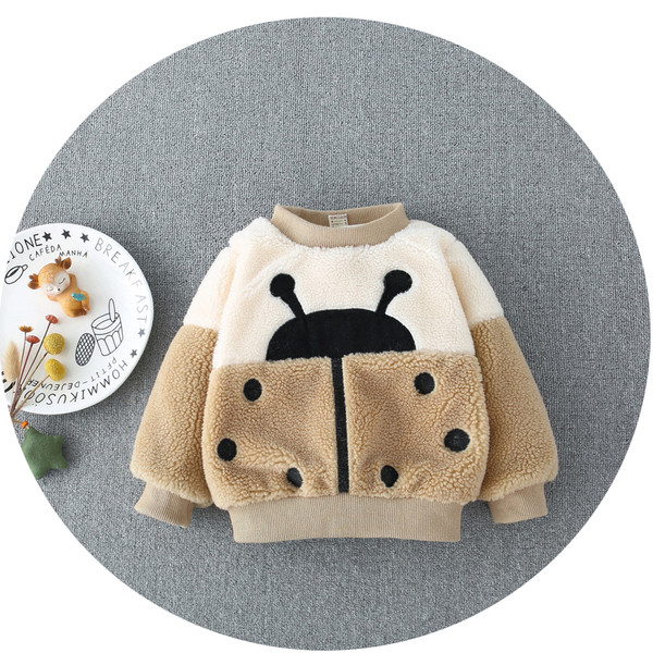 Napi gyerek pulóver lányoknak O-nyakkal, többféle színben