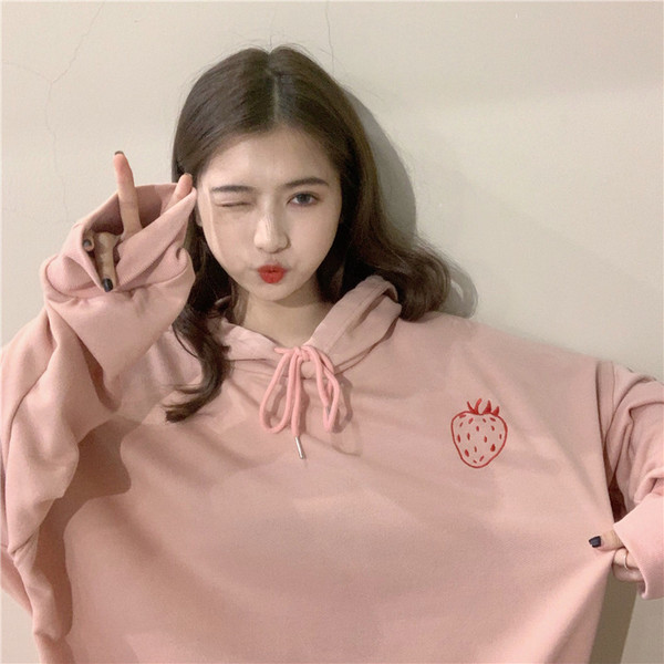 Női napi pulóver rózsaszín színben - széles modell