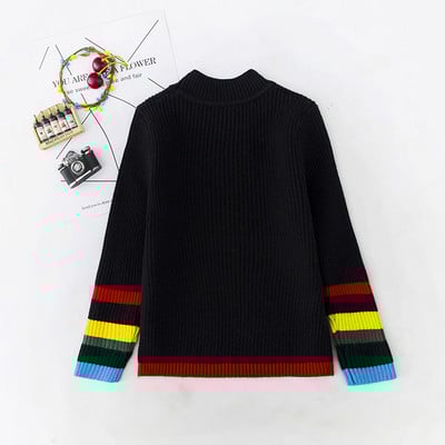 Modern gyerekpulóver pólógallérral több színben