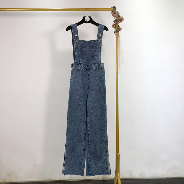 Hosszú farmer overall pántokkal - széles modell