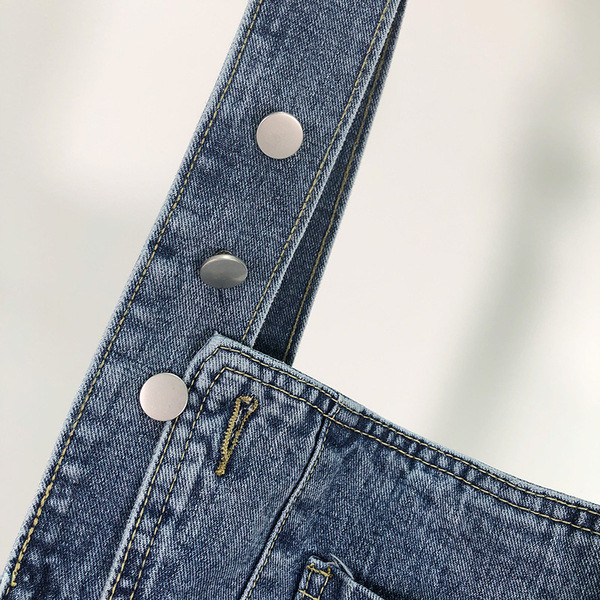 Hosszú farmer overall pántokkal - széles modell