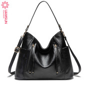 Geanta de dama moderna cu doua manere si fermoar in mai multe culori