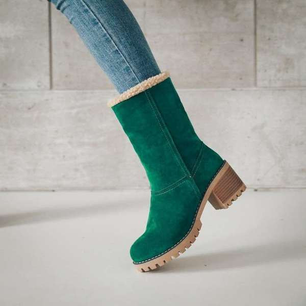 Modern női csizma puha béléssel több színben