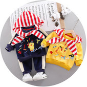 Set copii model nou din doua piese cu broderie pentru fete