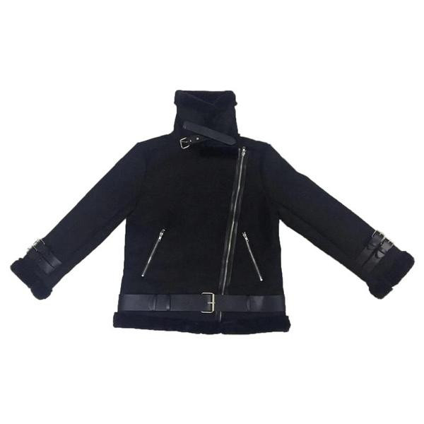 Jelenlegi női kabát pehellyel és övvel három színben