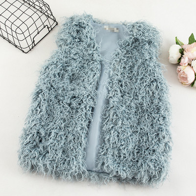 Μοντέρνο γυναικείο γιλέκο με V-λαιμόκοψη σε τέσσερα χρώματα