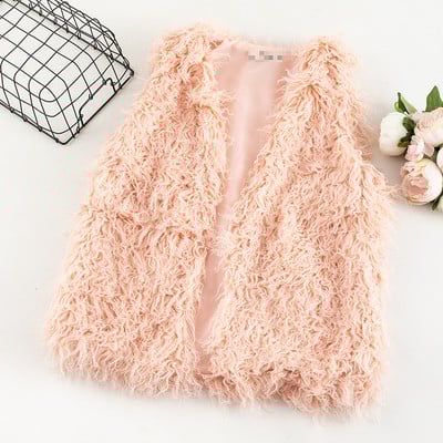 Μοντέρνο γυναικείο γιλέκο με V-λαιμόκοψη σε τέσσερα χρώματα