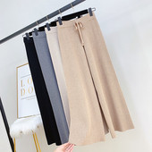 Női alkalmi nadrág magas derékkal több színben