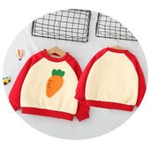 Modern, O-nyakú gyerek pulóver lányoknak és fiúknak többféle színben