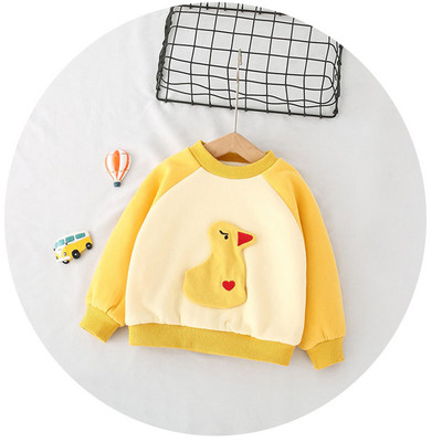 Modern, O-nyakú gyerek pulóver lányoknak és fiúknak többféle színben