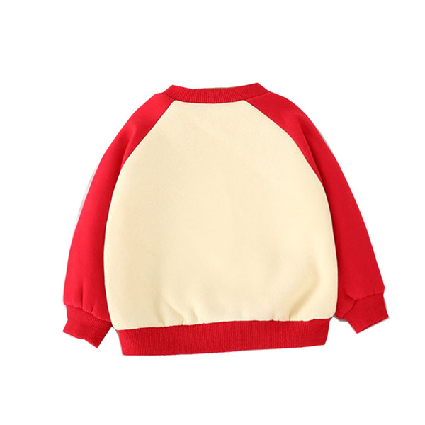 Modern, O-nyakú gyerek pulóver lányoknak és fiúknak többféle színben