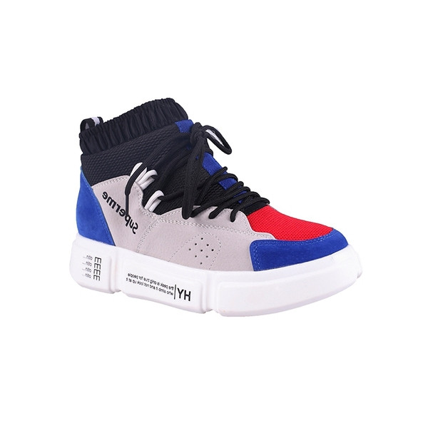 Tenisi moderni de dama cu piele intoarsa in mai multe culori