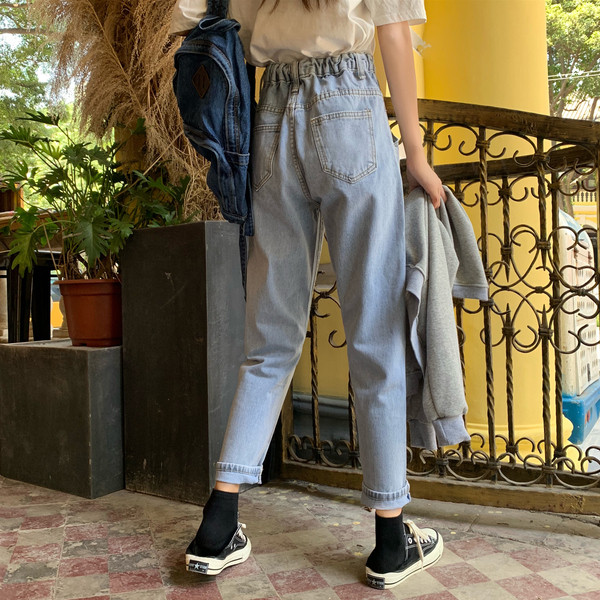 Blugi dama casual in doua culori - model drept