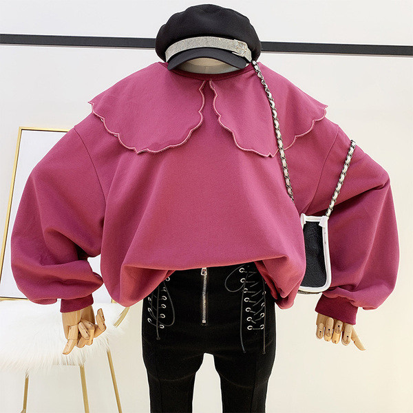 Lezser női galléros blúz több színben - széles modell