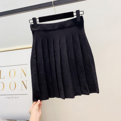 Rövid női rakott szoknya három színben