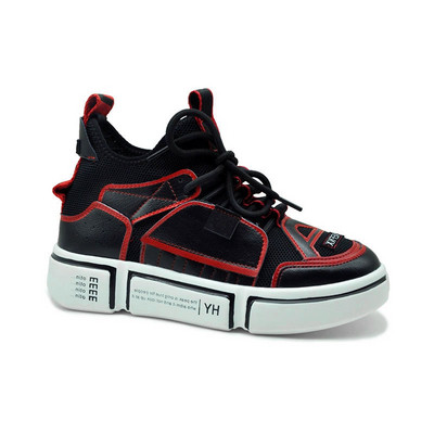 Modern női tornacipő magas talppal, két színben