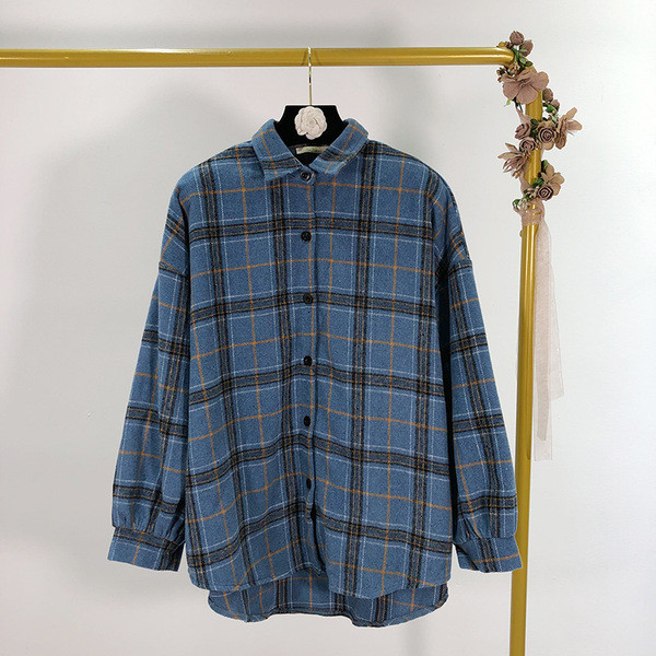 Női kockás ing gombokkal, három színben