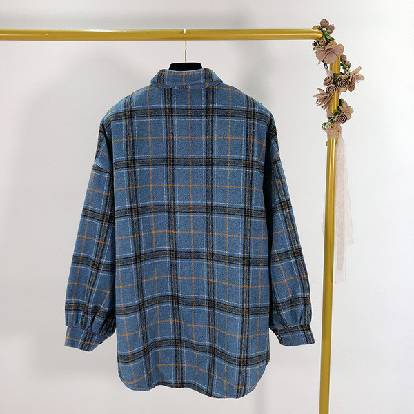 Női kockás ing gombokkal, három színben