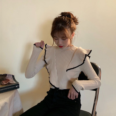 Modern női testhezálló blúz három színben