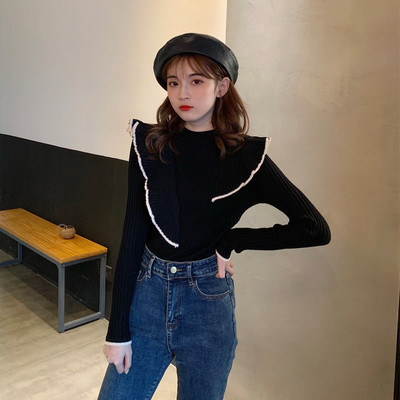 Modern női testhezálló blúz három színben