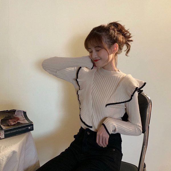 Modern női testhezálló blúz három színben