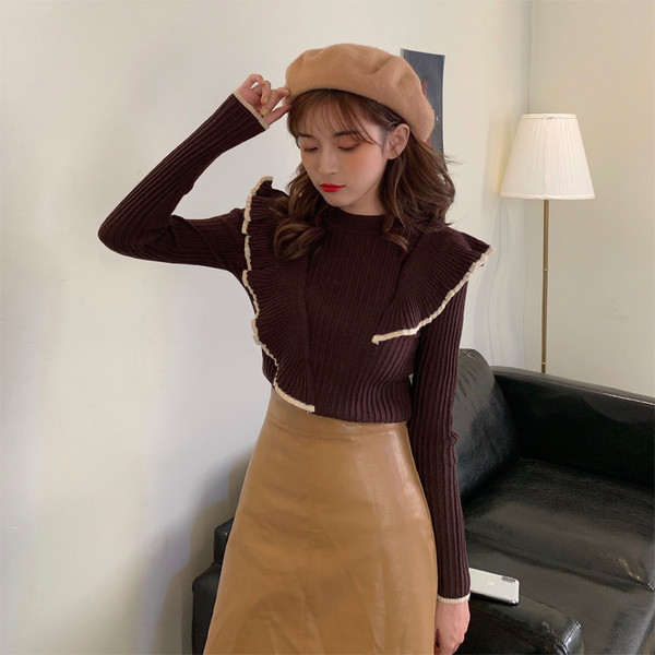 Modern női testhezálló blúz három színben