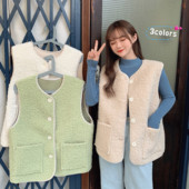 Vesta casual dama in trei culori cu buzunare