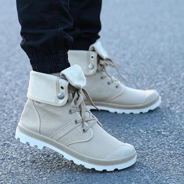 Adidași de iarnă pentru bărbați cu șireturi în roșu, albastru, gri, negru și bej