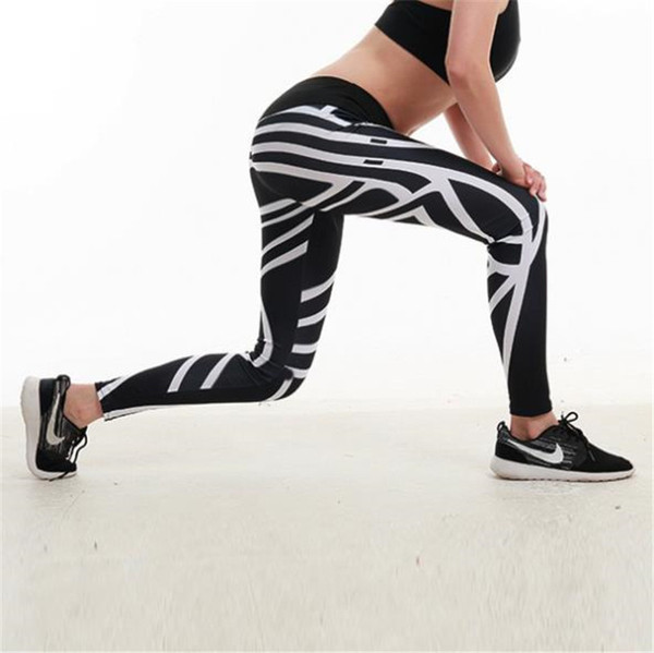 Sport női hosszú leggings magas derékkal, fekete színben